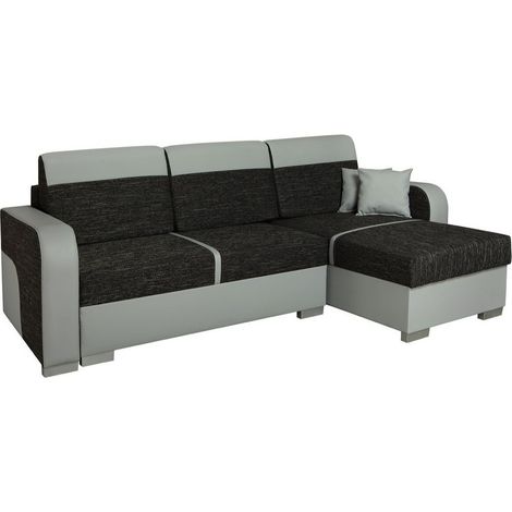 Canapé d'angle Edinburg 102, Cayenne 1132 + Nevada 10, Disponible, 235x155x90cm, 0