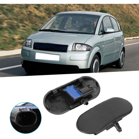 Set mit 2 Scheibenwaschdüsen, kompatibel mit Audi A4 A6 4F0955988A, Wasserstrahlen, Sprühdüsen, direkter Ersatz, Erstausrüsterqualität (1/5)