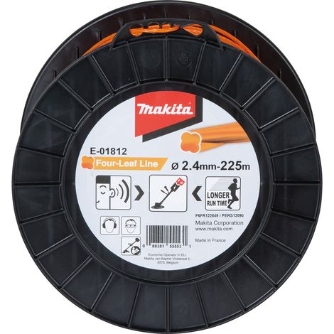MAKITA E-01812 HILO DE NYLON HELICOIDAL 2,4 MM (225 M)