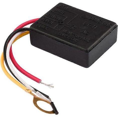 Lampe de bureau avec interrupteur tactile 220 V CA 3 A - Pièces détachées pour variateur d'ampoule tactile - Interrupteur 1 (1/5)