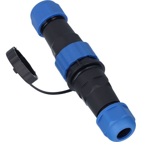 Connecteur étanche IP68 prise aviation 250V 5A montage pour câble SP208 broches (1/5)