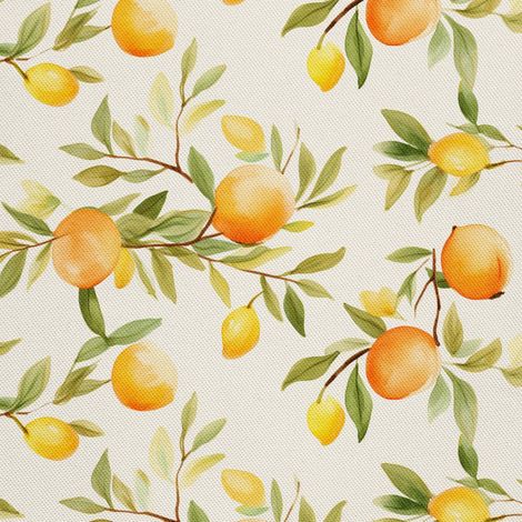 Tela decorativa para exteriores Oxford - Frutas cítricas - DX2612 (1/5)