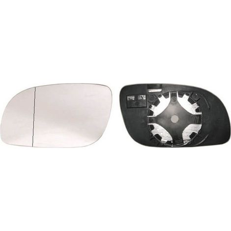 Verre de rétroviseur gauche chauffant asphérique Volkswagen Touran 1 2003-2010