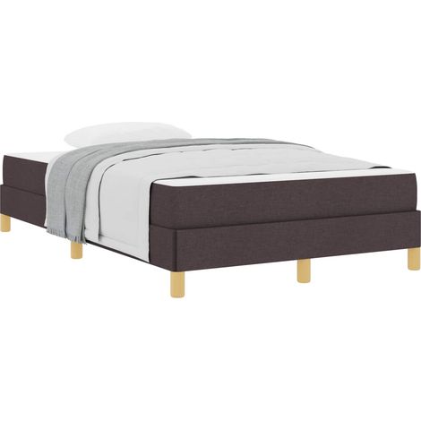 Maison Exclusive - Boxspringbett mit Matratze Dunkelbraun 120 x 1