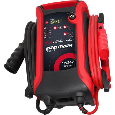 Draper 13757 Schumacher GIGA 12/24V Lithium Booster, 2000/1000CA (1/5)