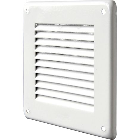 GRIGLIA METALLO MM.140X140 VERNICIATO BIANCO