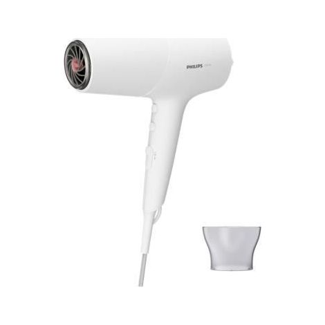 Philips Seche-cheveux Serie 5000 avec Technologie de Protection des Cheveux ThermoShield, 3 Réglages de Température 2 Vitesses, 2100 W (modèle BHD500/00)