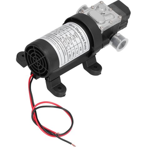 Pompe à membrane électrique micro auto-amorçante, pompe de surpression 24 V CC, 100 W, débit 7 l/min, hauteur de refoulement 60 mètres (1/5)