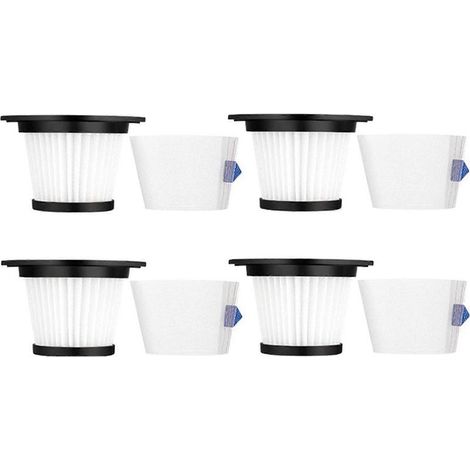 Lot de 4 filtres de rechange pour aspirateur sans fil Moosoo K17 (1/5)