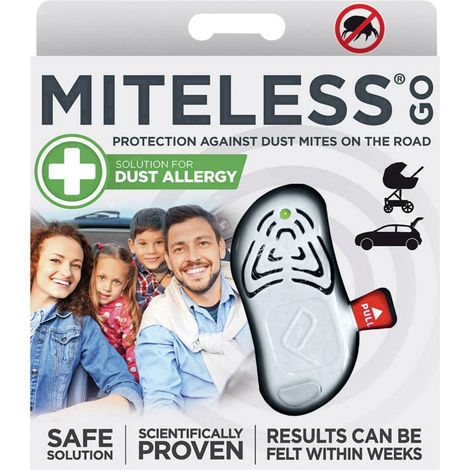 MITELESS GO - PROTECTION PORTABLE ULTRASONIQUE CONTRE LES ACARIENS PRO-201WH (1/2)