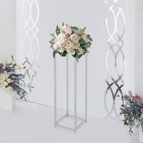 Support à fleurs en métal, Vase de sol, Colonne en métal, Tabouret à fleurs, Support Plantes en Métal Étagère pour plantes Vase de sol pour fleurs Support pour vase de fleurs,Support pour jardinières (1/5)