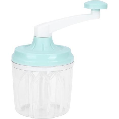 Frusta manuale da 1200 ml per uova e panna, con manovella, per la cucina e la pasticceria. (1/4)