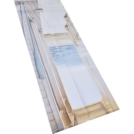 Wasserfester, selbstklebender Tür- und Wandaufkleber mit realistischem 3D-Effekt für Schlafzimmer und Wohnzimmer, künstlerische Fototapete MT-127 (77 x 200 cm) (1/5)