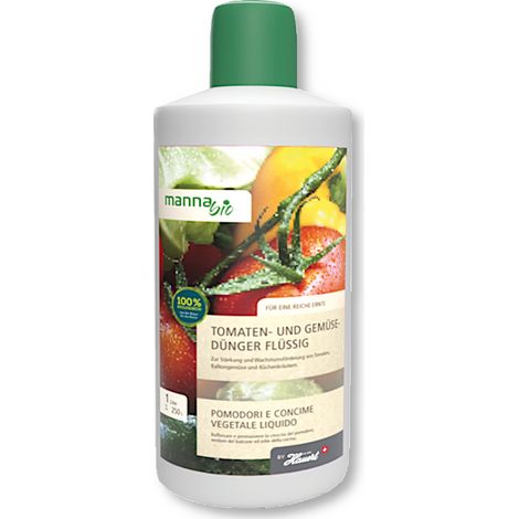 Manna Bio Tomatendünger flüssig 1 l Gemüsedünger Biodünger Naturdünger
