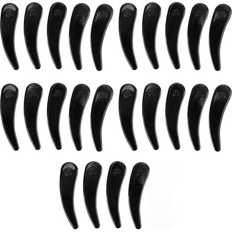 Lot de 24 lames de rechange pour tondeuses Bosch Durablade Art 23-18 LI et Art 26-18 LI, noires, 83 mm (1/5)