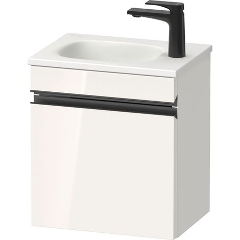 Duravit Sivida Meuble sous-lavabo, charnières à droite, poignée