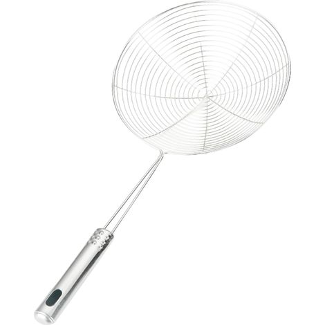Écumoire à passoire araignée, cuillère à écumoire pour la friture, Passoires Alimentaires Passoire métallique Cuisson Écumoire Louche, Gadgets de Cuisine Suspendus avec Longue poignée pour