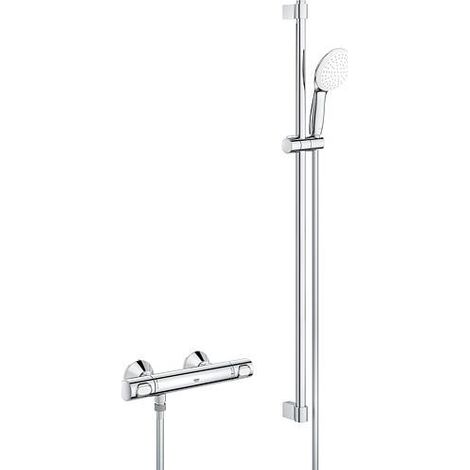 Mitigeur de douche Grohtherm 500 347971 avec ensemble de douche de 900 mm chromé (1/5)