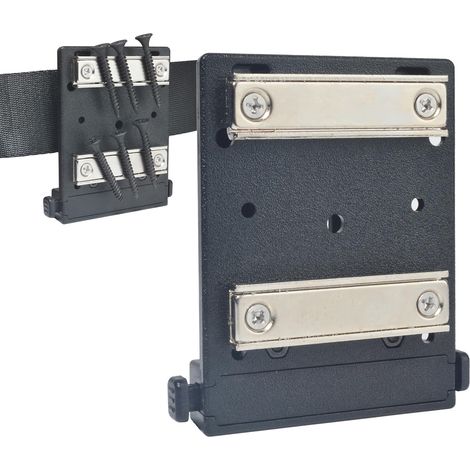 Porte-outils magnétique pour outils, ceintures et bas de ligne de poitrine pour sécuriser marteaux, clés, pinces, tournevis, clés, vis, clous et quincaillerie en métal (1/5)
