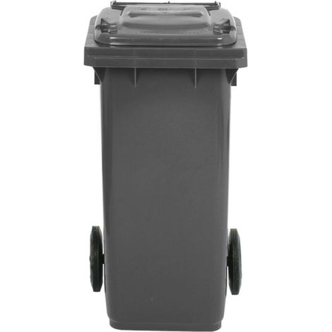 Bidone per la raccolta differenziata 120 lt - colore grigio