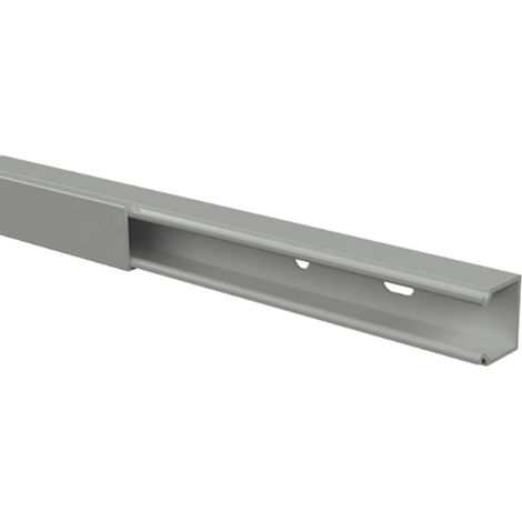 GGK 1812 Canalina per cavi grigia pietra 2000x15x15 mm