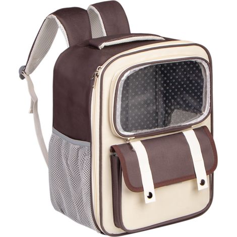 Zaino trasportino per gatti e cani, borsa da viaggio per animali (1/5)