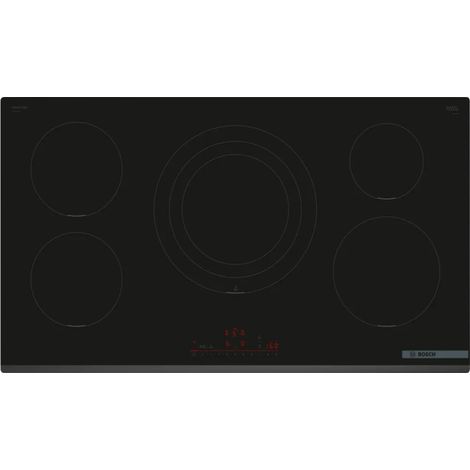 Bosch Piano Cottura PIV931HC1E a Induzione 5 Zone Cottura da 91.8 cm Colore Nero (1/5)