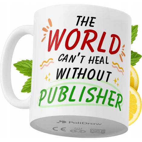 Tazza divertente e umoristica per editore, ideale per caffè e tè, con grafica e testo divertenti. Perfetta per compleanni, onomastici e festività. Tazza premium per occasioni speciali, per casa, uffic (1/5)