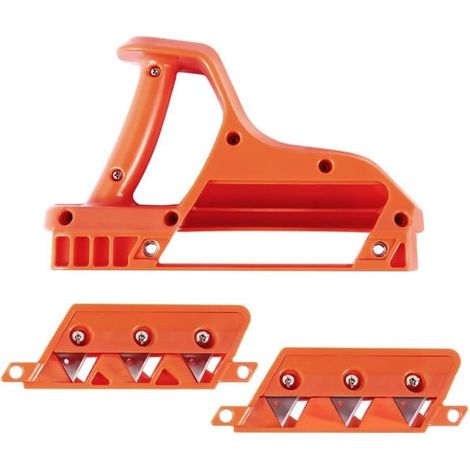 Raboteuse pour plaques de plâtre, plaques de plâtre, coupe rapide, rabot à main pour plaques de plâtre, outil à main, fraise chanfreinée avec 45° et 60° outil à main balden, outils de coupe, (1/5)