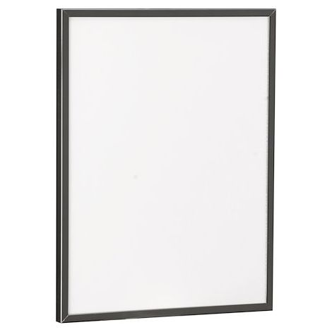 Cadre aluminium pour exposition 30 x 40 cm noir