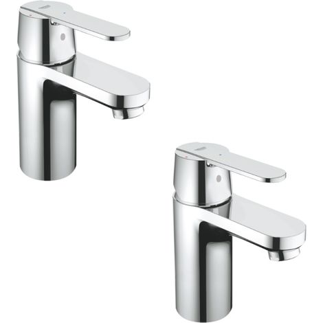 GROHE Get Mezclador de lavabo tamaño S Cromo centrado x2 (1/2)