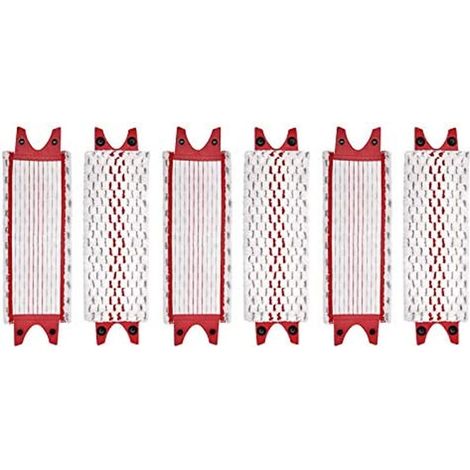 Lot de 6 serpillières de rechange en microfibre pour serpillère Vileda Ultramax