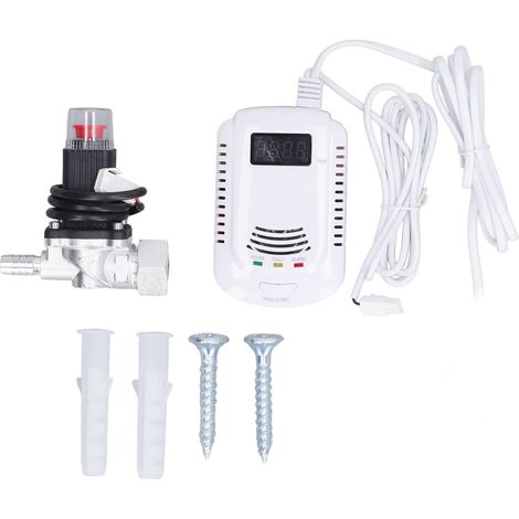 Kit alarme vanne à point unique (sans pile, alarme non fournie) AC90-240 V, norme CE. (1/5)