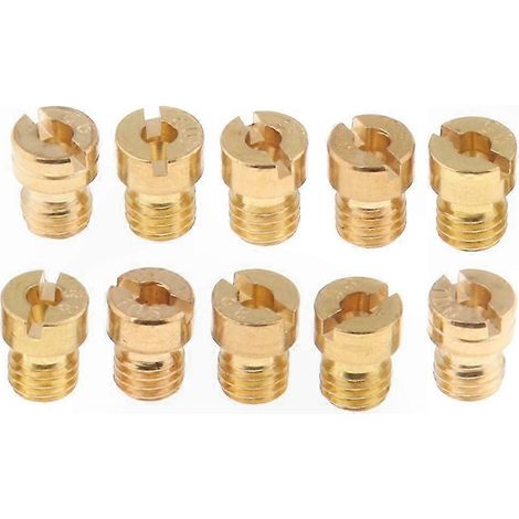 Jeu de Gicleurs Principaux M5 8mm pour Carburateurs Moto - Compatible Keihin OKO PE PWK, Tailles 85-105, Kit de Remplacement Pièces Moto (1/5)