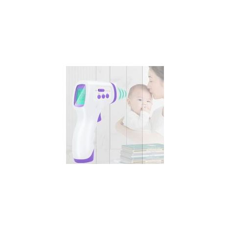 Lntyq Stirnthermometer für Erwachsene, Infrarot-Thermometer mit Fieberalarm, 2-in-1-Stirnthermometer ohne Berührung mit Speicherfunktion, LCD-Anzeige, Infrarot-Thermometer für Babys und Erwachsene, 14