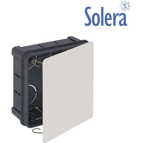 Build-Wolfpack 19030705-In-scatola di giunzione con coperchio, 100 x 100 x 45 mm, con gancio In metallo