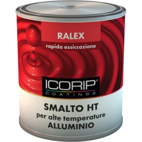 Icorip 500 ml smalto alluminio brillante per alte temperature prodotti per ferro