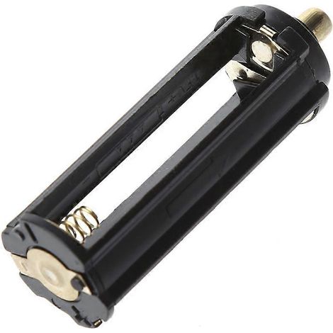 Zylindrischer Batteriehalter aus Kunststoff für 3x AAA-Batterien auf 18650-Batterieadapter