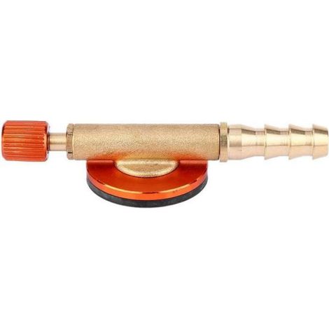 Adaptateur Recharge Gaz - Laiton - Diamètre Entrée 10 mm - Pour Camping Barbecue Pique-Nique - Unité (1/5)