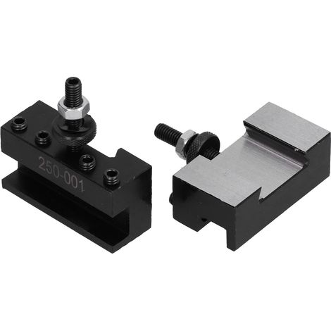 Porte-outil pour tournage transversal, perçage, coin de piston, raccords en acier rapide 250-001 (1/5)