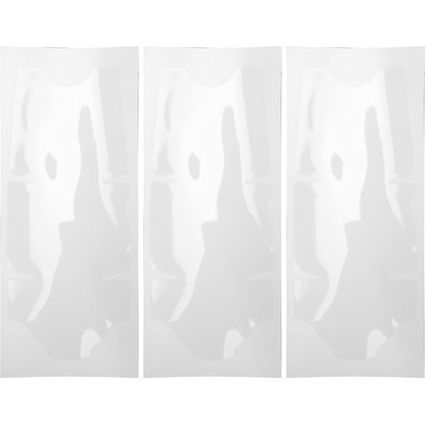 Lot de 2 films protecteurs transparents pour manivelle de vélo VTT, autocollants anti-rayures pour bras de pédalier. (1/5)