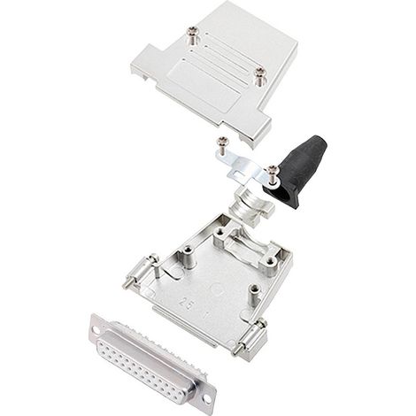 ENCITECH DTSL25-SJSRG-T-DBS-W-K 6355-8086-13 KIT EMBASE SUB-D FEMELLE 180 ° NOMBRE DE PÔLES (NUM): 25 FÛT À SOUDER 1 PC(S)