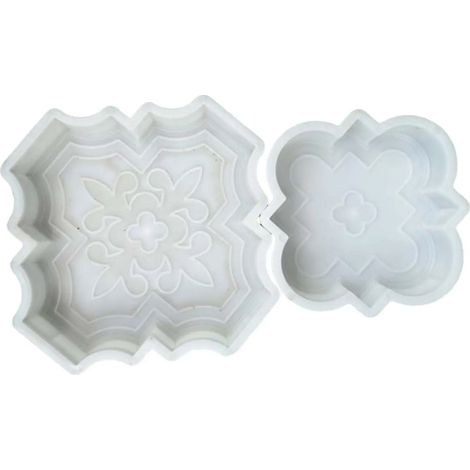 modèles de briques décoratives avec fleurs, pavés Ter (1/5)