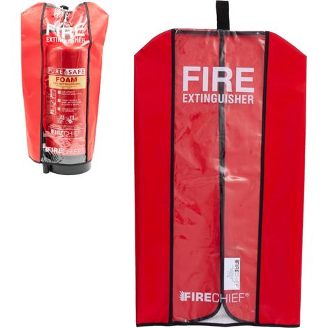 Grande housse pour extincteur Rouge (1/5)