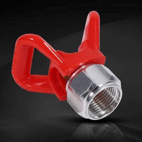Red universal replacement tool for airless paint gun seat (1/5)