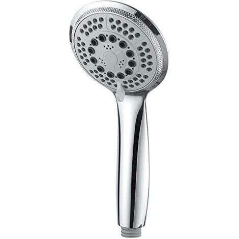 COMPLENTO-G804 5-Jet Handheld Shower Head for Bathroom, Medium Shower Head (G1/2 inch, 100mm), Chrome (1/5)