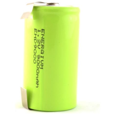 Bateria Ni-cd D Vtd 1,2v 4000ma Con Terminales Soldar End4000ht1h