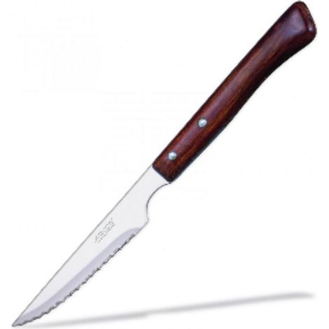 FPLUS cuchillo ref.560/11 cm chuletero , Cuchillo de mesa delgado, fuerte y de hoja delgada. Se utiliza para cortar filetes y carne ligeramente asada sin esfuerzos. Hoja de 105 mm.