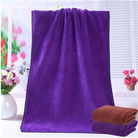 Pair 2pcs Bath Towel Set, Quick Drying Microfiber Highly Absorbent Towels Soft Comfortable Towel for Bath Fitness Bathroom Shower Sports Yoga (1/5)