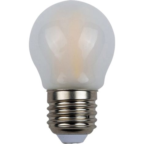 Alcapower Lampadina LED Minisfera G45 E27 4W 450lm 4000K Luce Naturale, Vetro Frost, Design Compatto, Efficienza Energetica Classe E, 25000 Ore (1/4)
